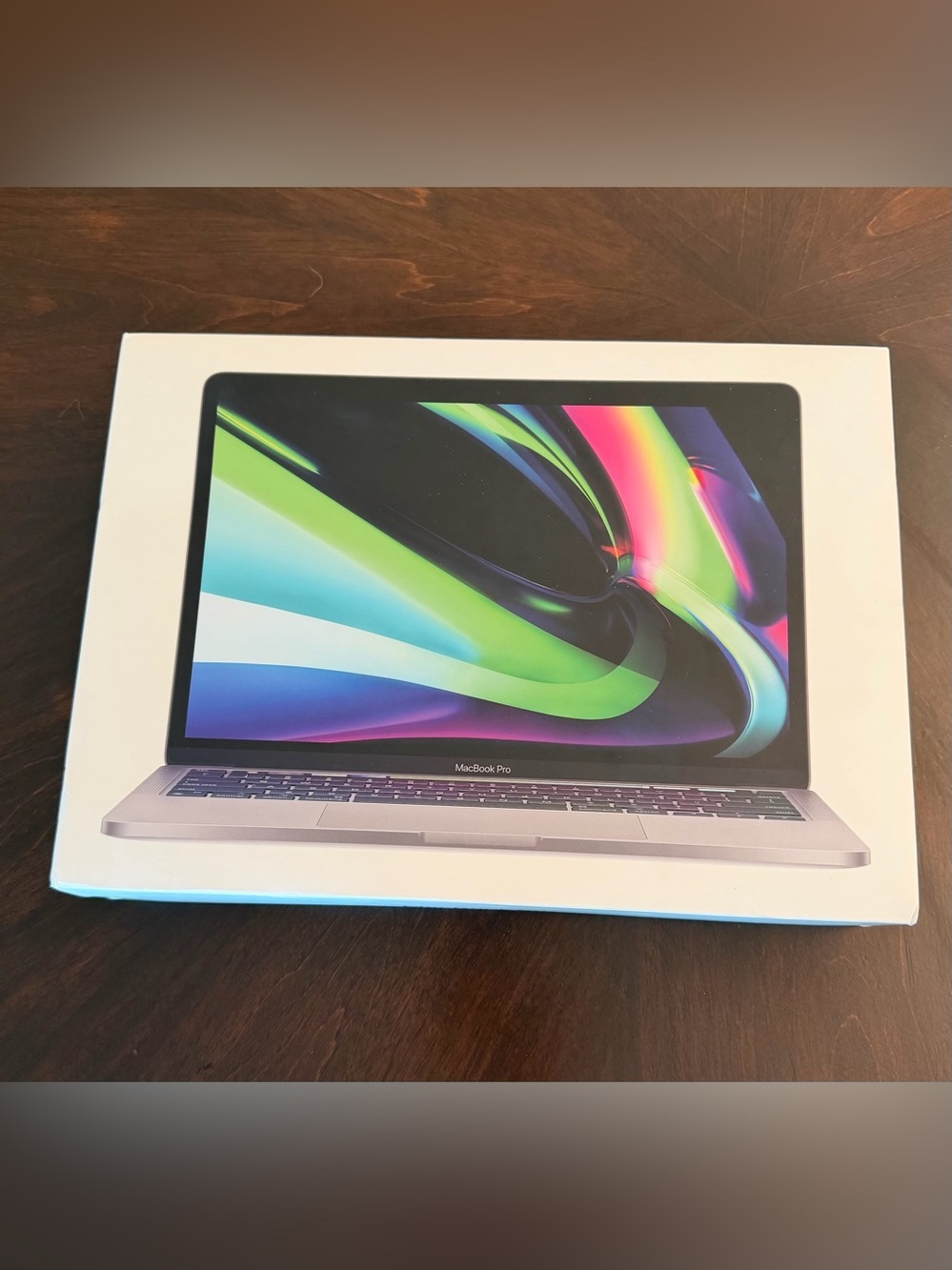 Apple MacBook Pro 13 inch- Silver with Colorful Screen BOX ONLY